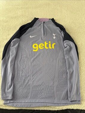 Tottenham Hotspur 🏴󠁧󠁢󠁥󠁮󠁧󠁿 Player Edition Nike 1/4 Zip Warmup Training Top